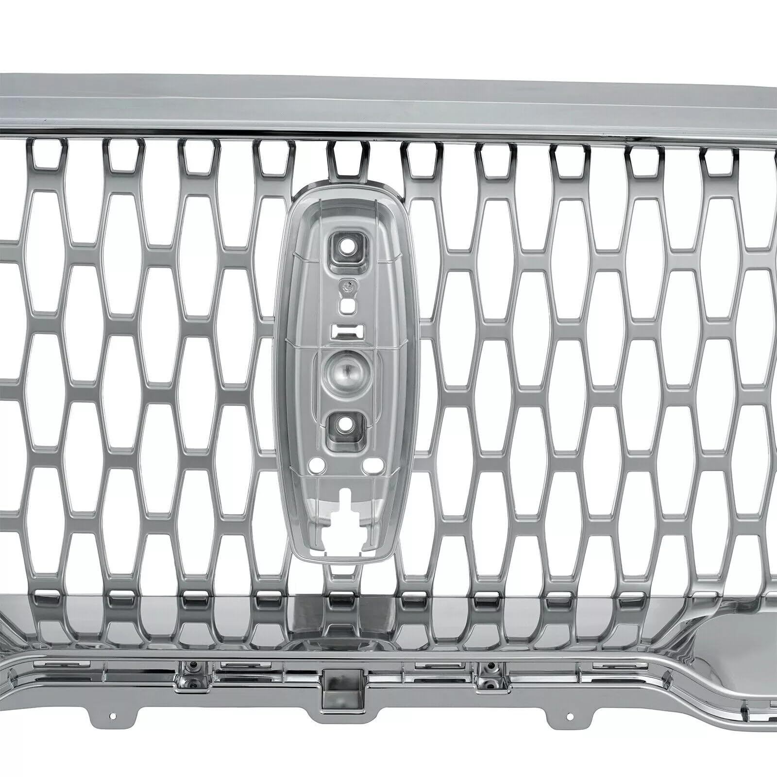 Amazon.com: POWECHOX Front Grille Chrome Mesh Grill